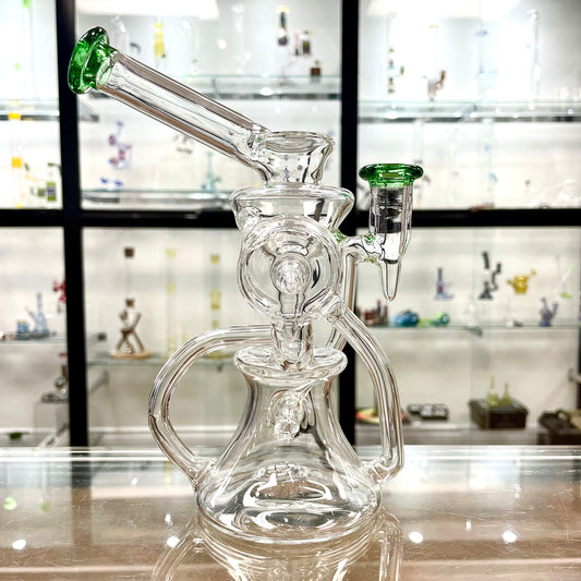 Mimzy Side Scroller Recycler w/ Colour Accents - 14mm
