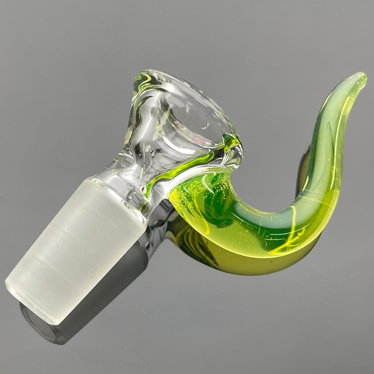 Discobox Clear Bowl w/ Horn 14mm 1 Hole