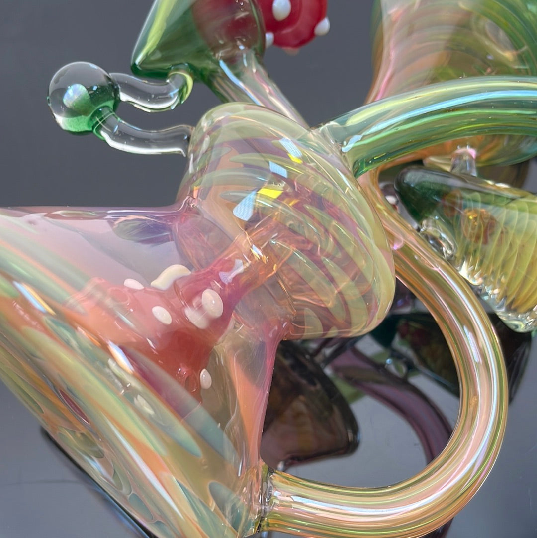 Eckardt Glass Fumed Mushroom Recycler