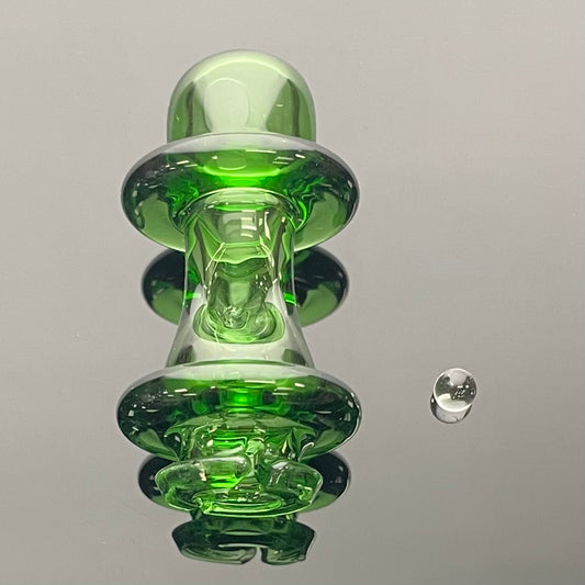 Green Belt Puffco Pivot Spinner Top Set - Import Colour