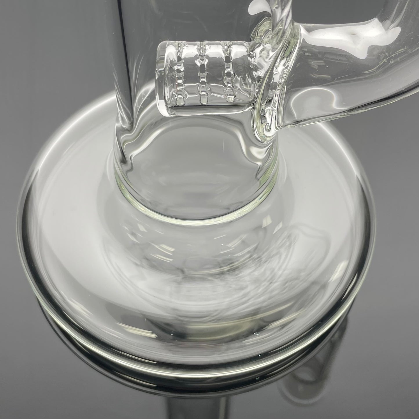 Green Belt 14.5” Clear Hollow Foot Stemline Tube