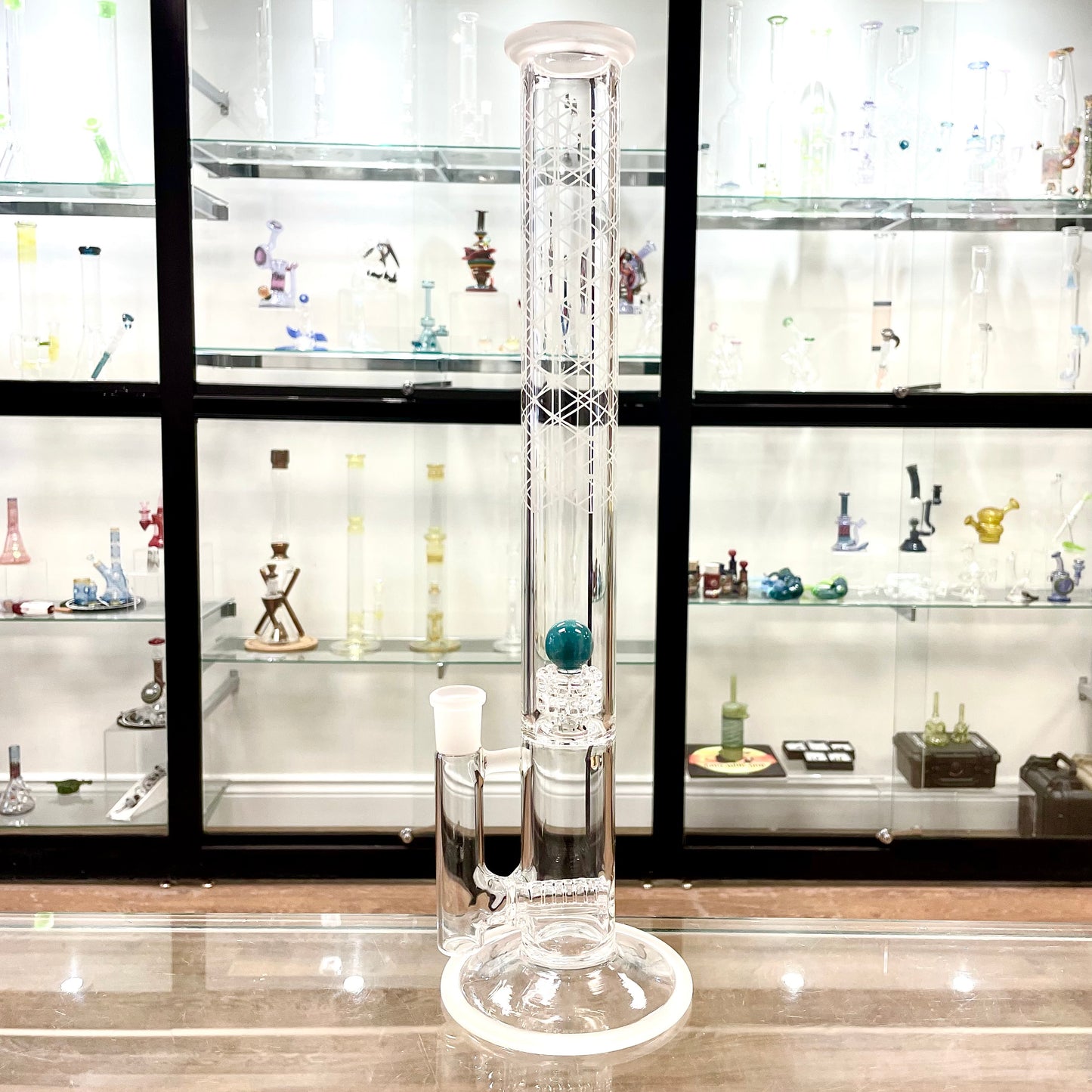 Gnob Glass 44mm Reactor Stemline w/ Sandblasting - #12