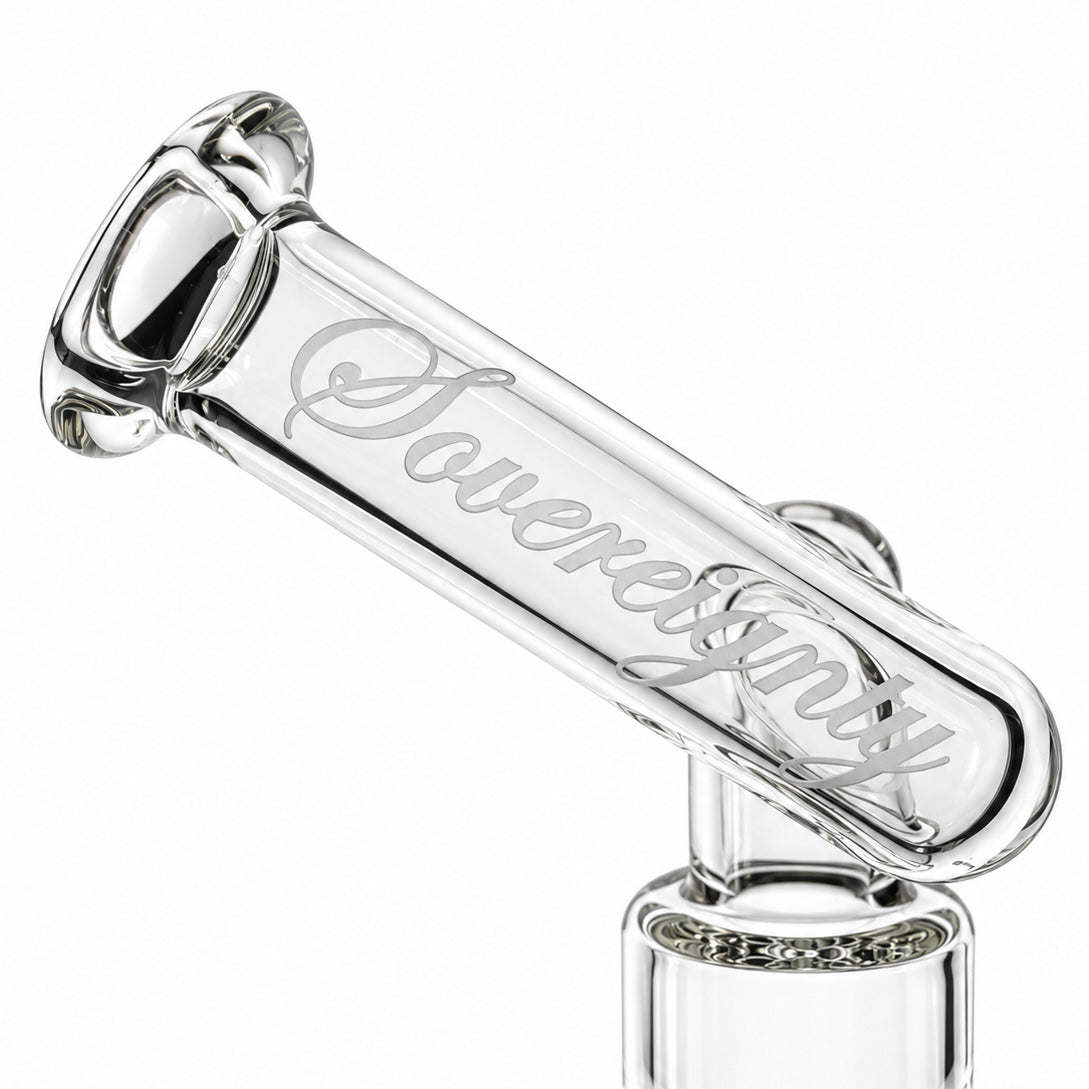 Sovereignty SideCar Treecycler G Line 9.5mm 6 Cut DownGrid to Inverted 4 to Inverted 4 Clear Tube