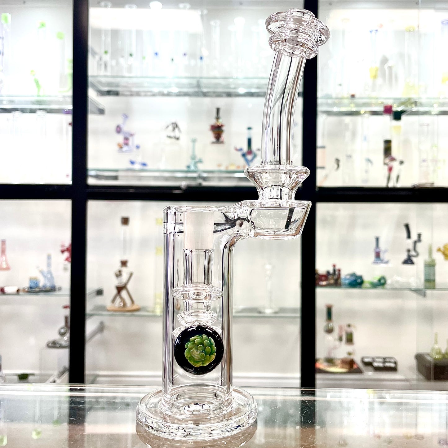 Discobox 14mm Terp Tower w/ Grids - Clear