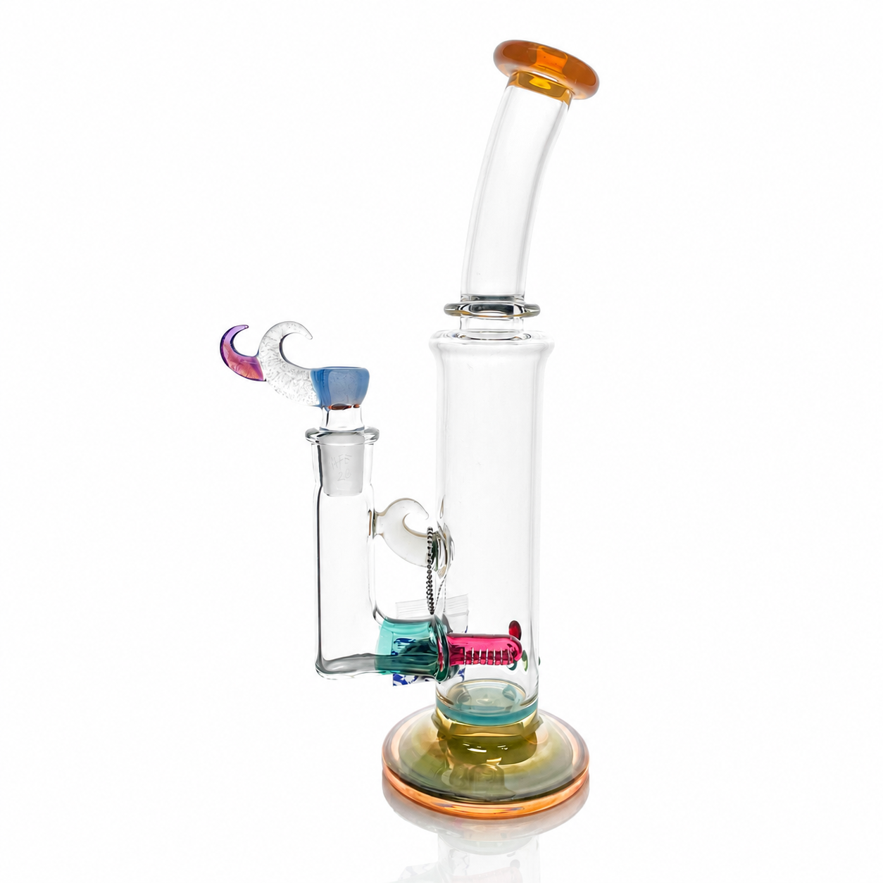 Mafe 44mm Fully Accented Single Stemline Tube w/ Bent Neck