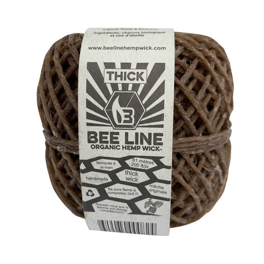 Bee Line Thick Hemp Spool - 200 Feet