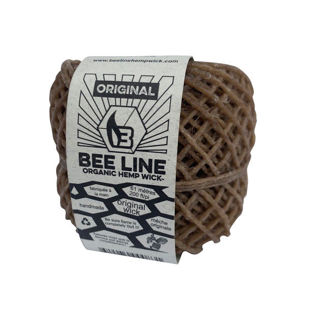 Bee Line Thin Hemp Spool - 200 Feet