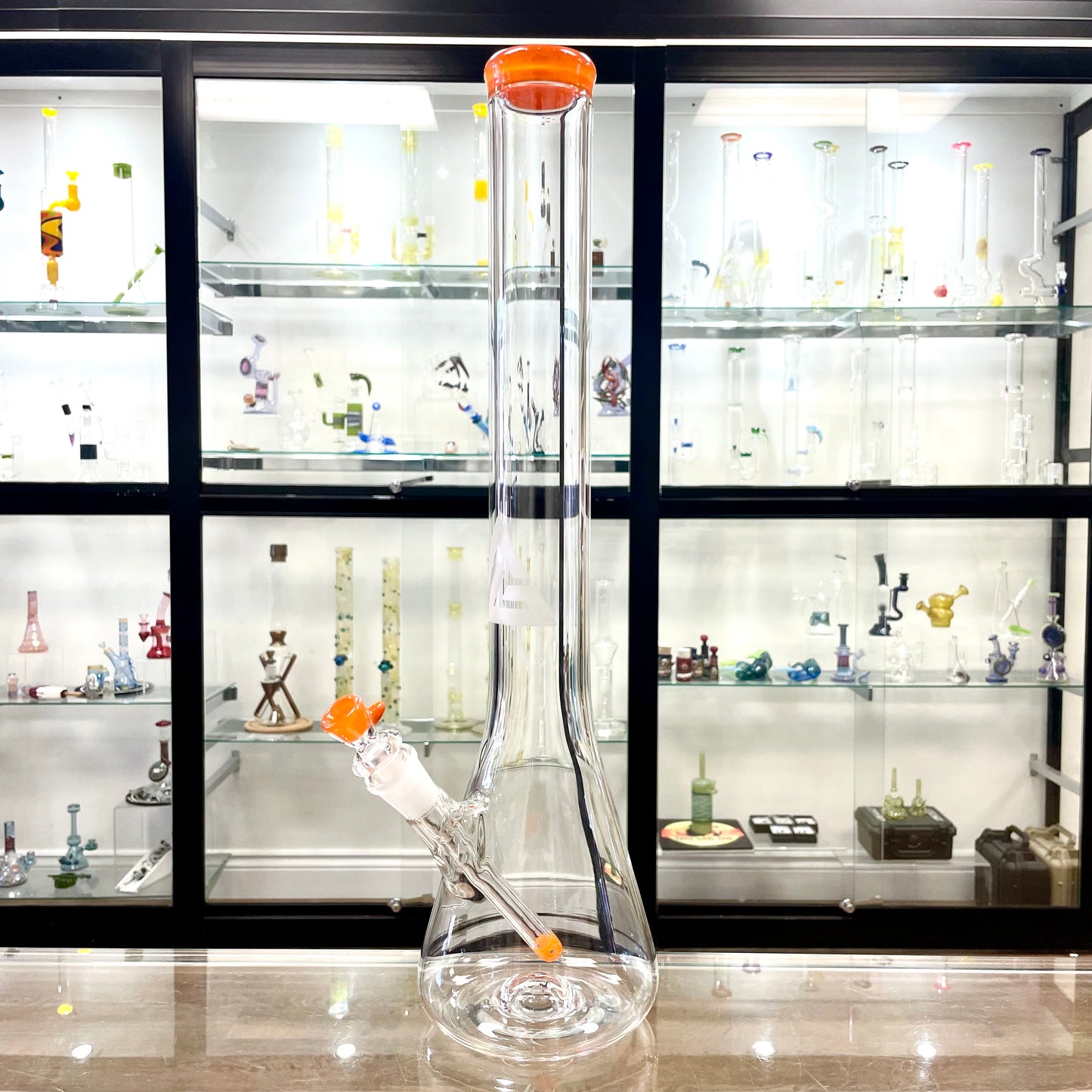 Gore Glass 17" - 19" 50mm Partially Accented Beaker