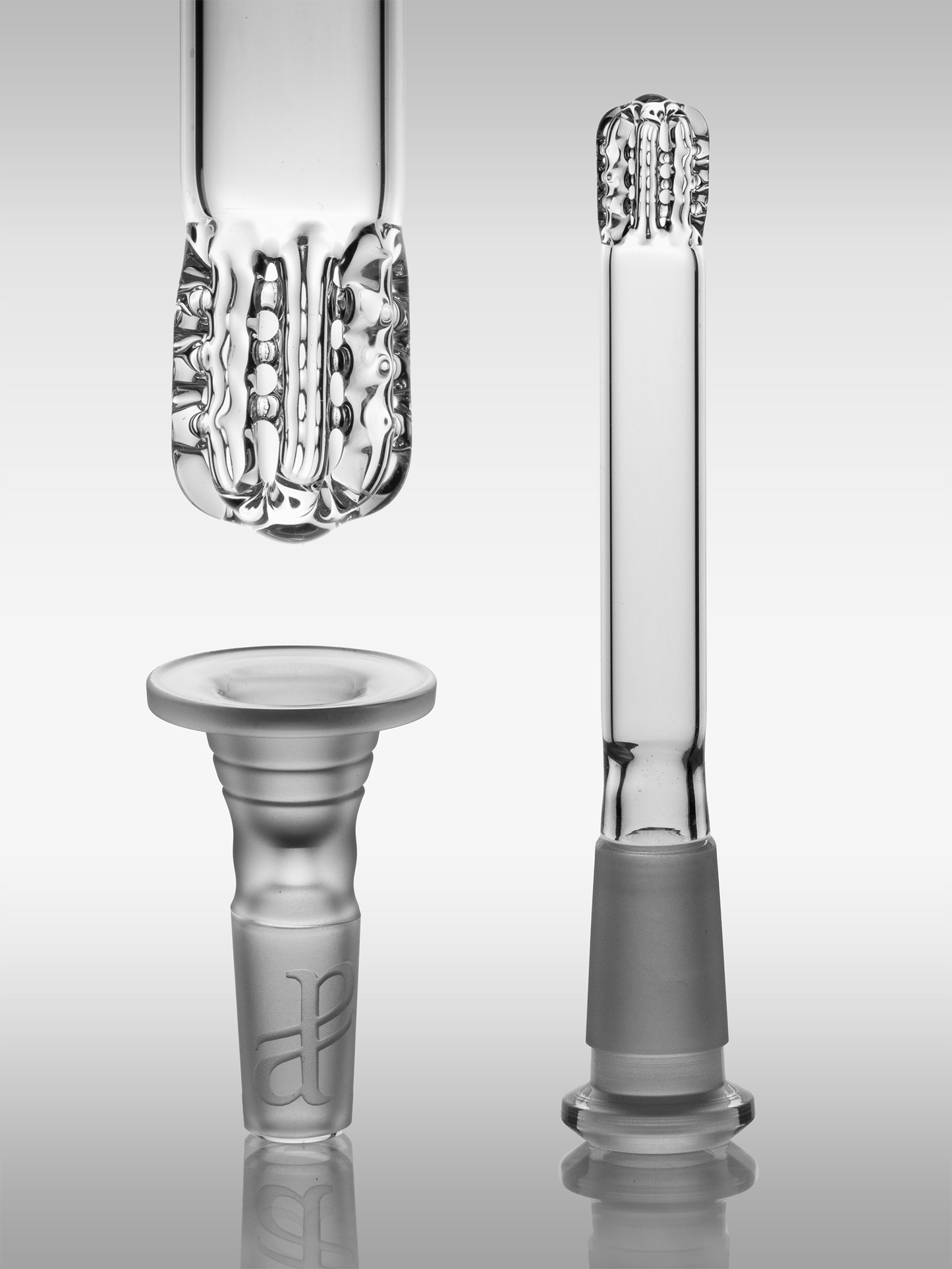 Pending Approval 55mm Hollowfoot Bubbler w/ 8-Line Downstem #6