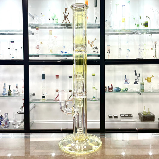 Jamms Clear & Fumed Pillar to Diamond Perc Tube