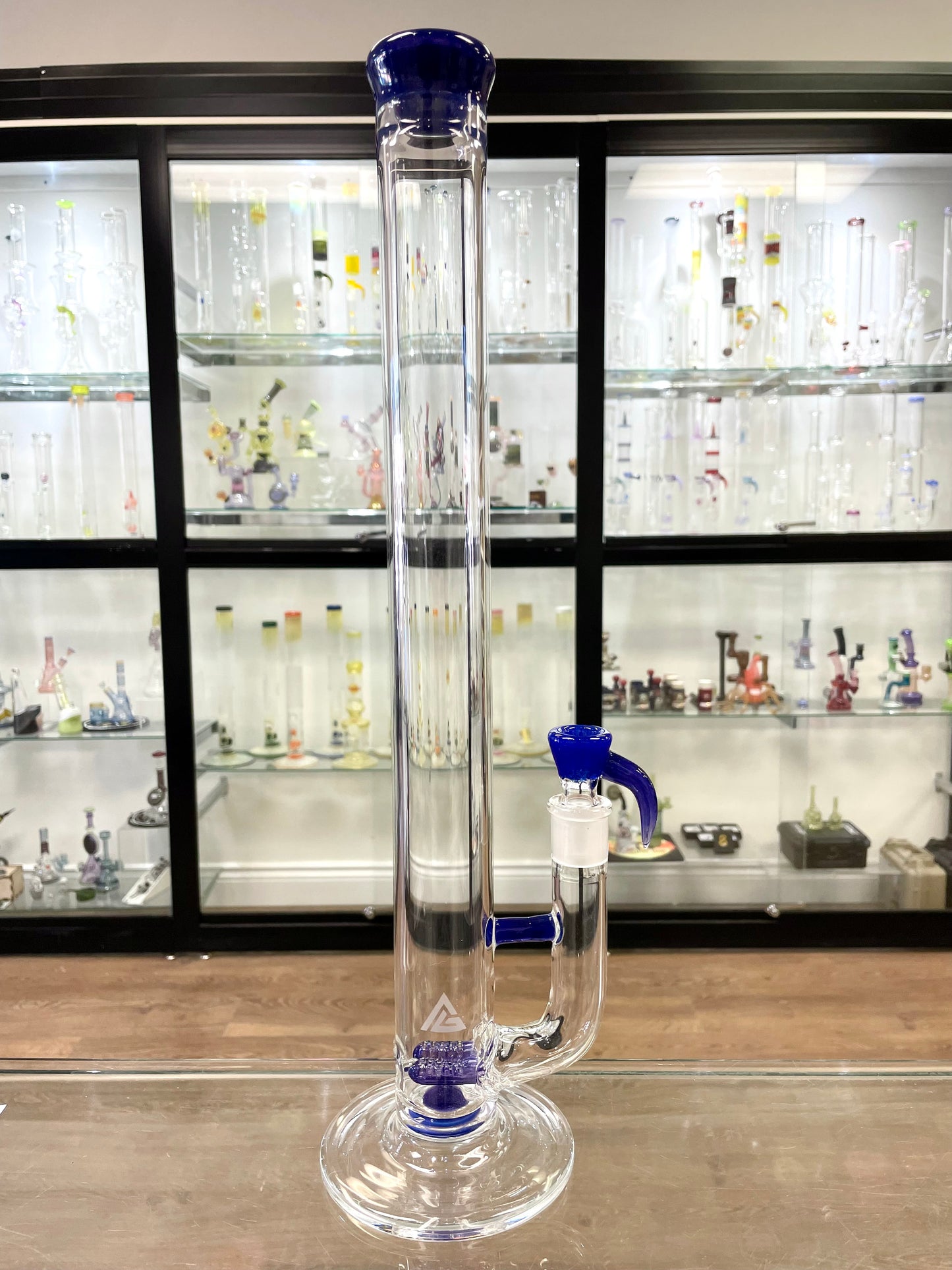 Gore Glass Colour Accented Dual Stem