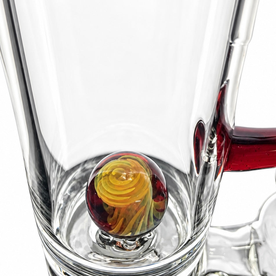 Discobox Natty Perc Straight Tube w/ Fume Mouth - #6
