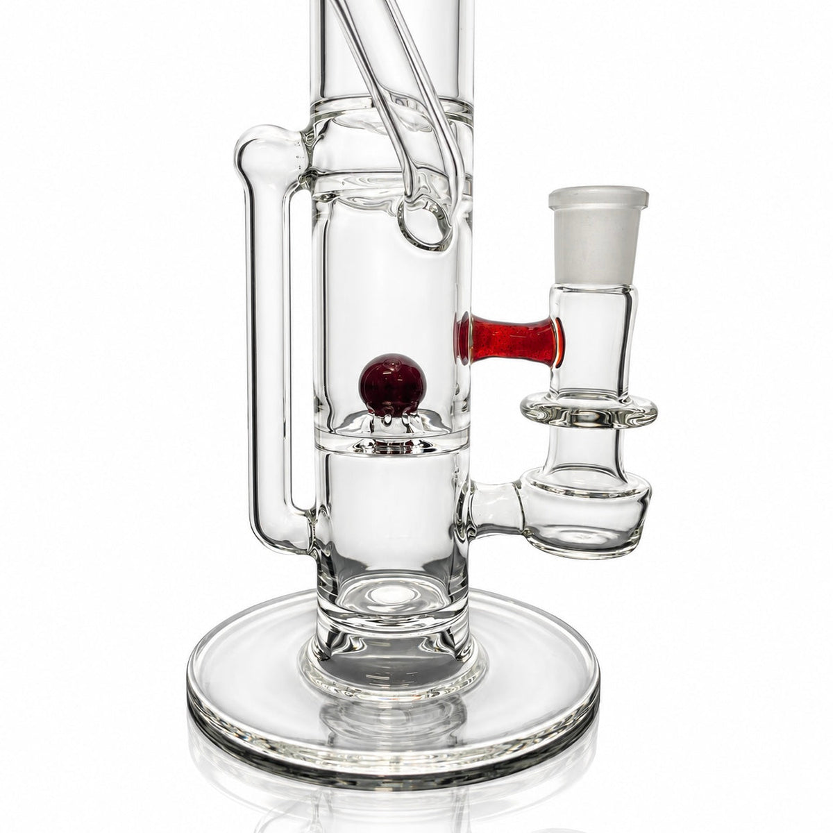 Discobox Clear Recycling Natty 44mm Straight Tube