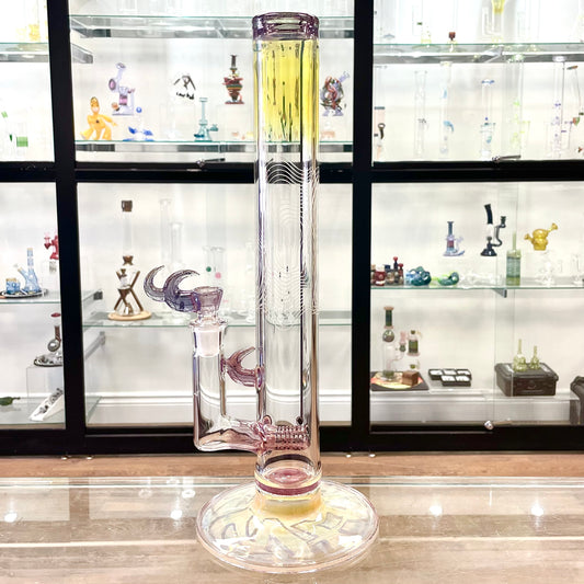 Mafe Fully Accented Dual Stem Tube - "Icy Grapes"