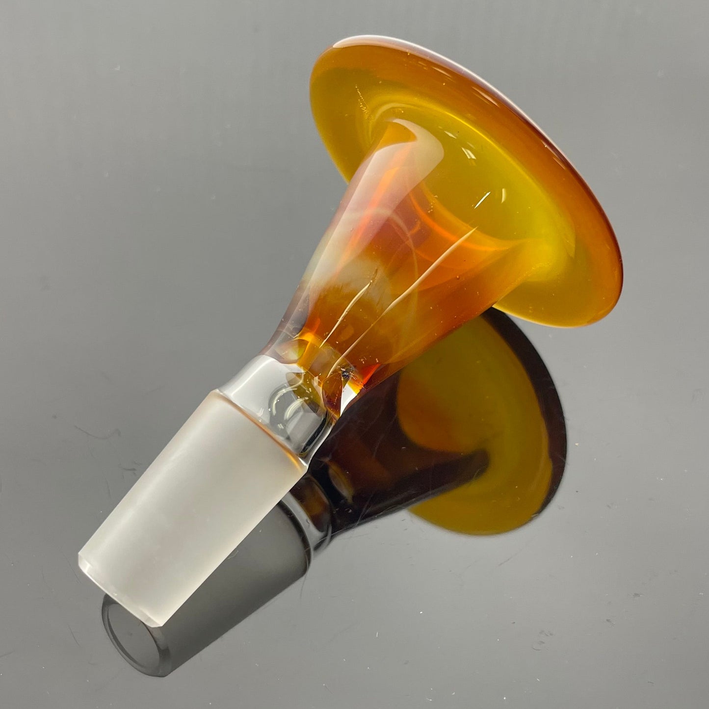 Philip Legge Medium Beaker w/ Colour Accents - Amber Purple