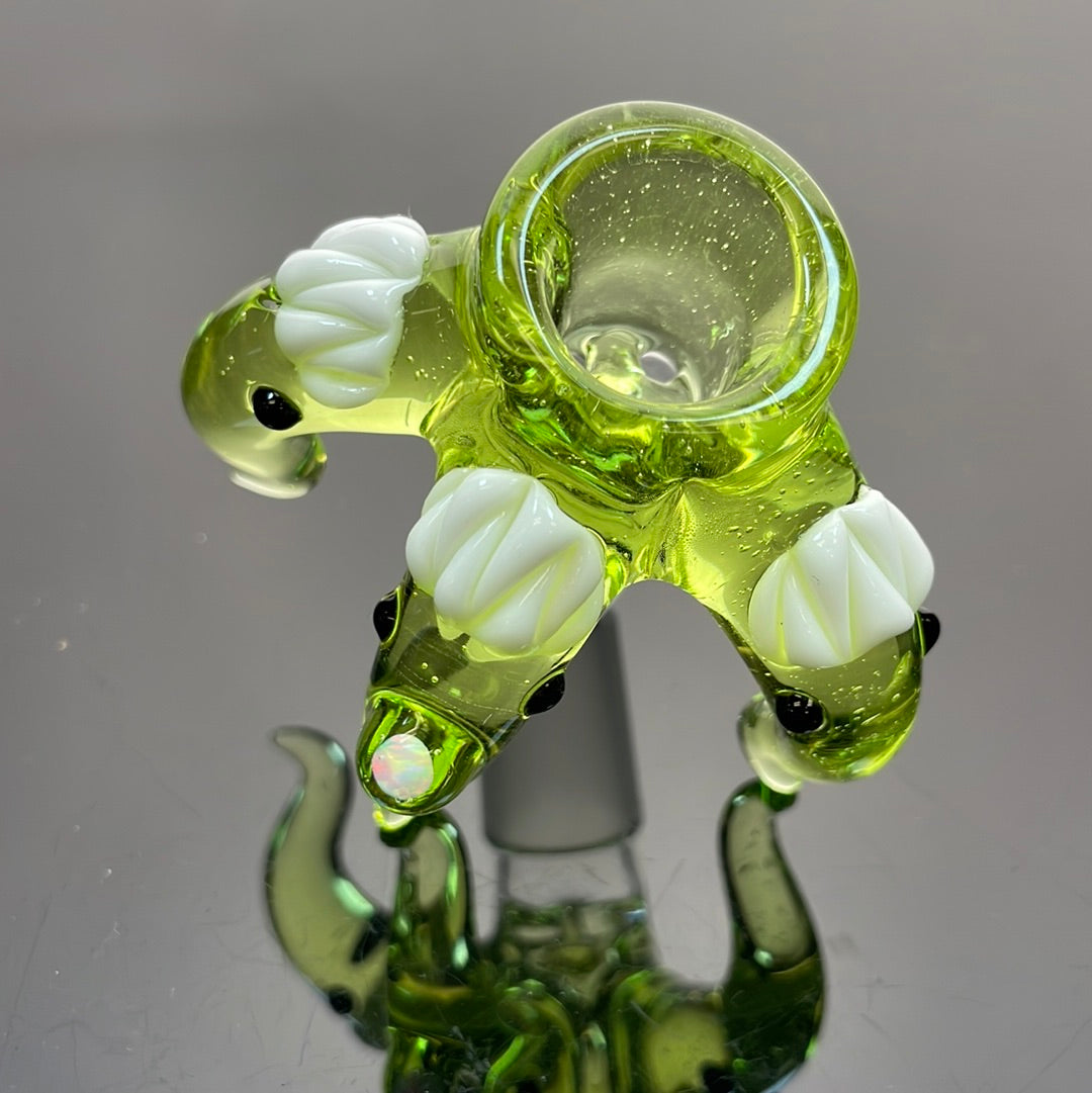 Kahuna Three Headed Scalien Bowl w/ Opal 18mm 4 Hole - Haterade