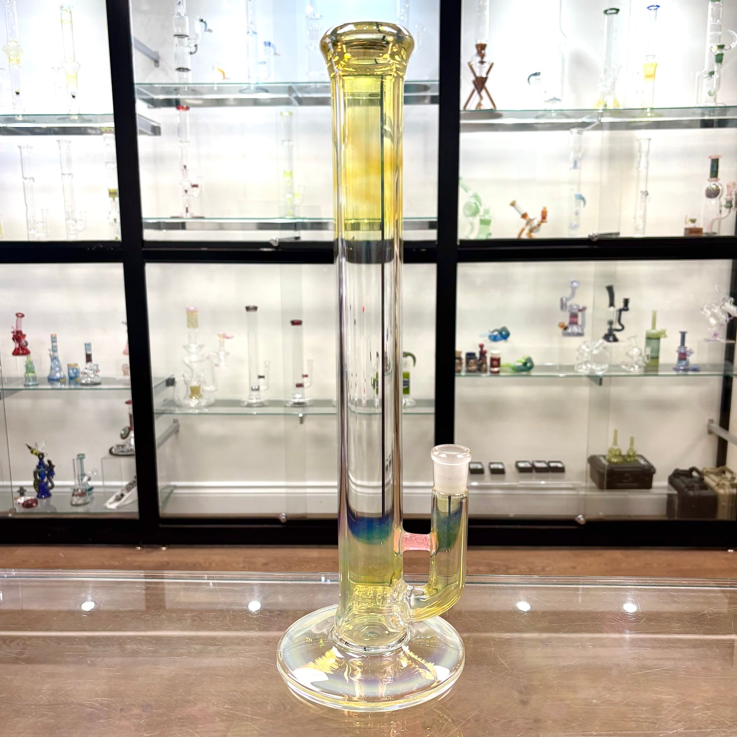 Green Belt Silver Fumed Stemline Tube