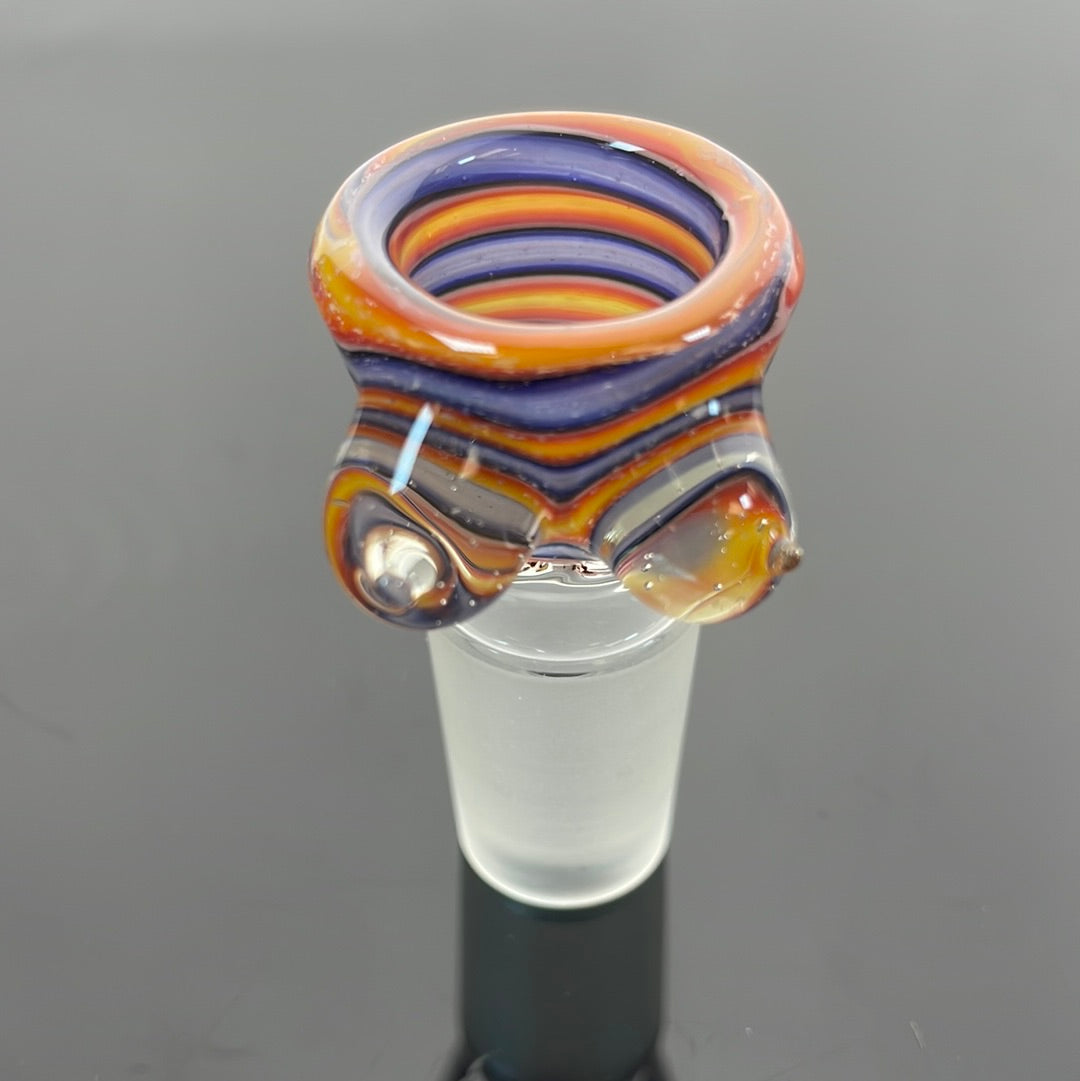 Titz 18mm 4 Hole Line Worked Boob Bowl