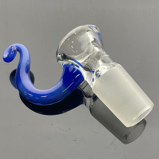 Discobox Clear Bowl w/ Horn 18mm 1 Hole