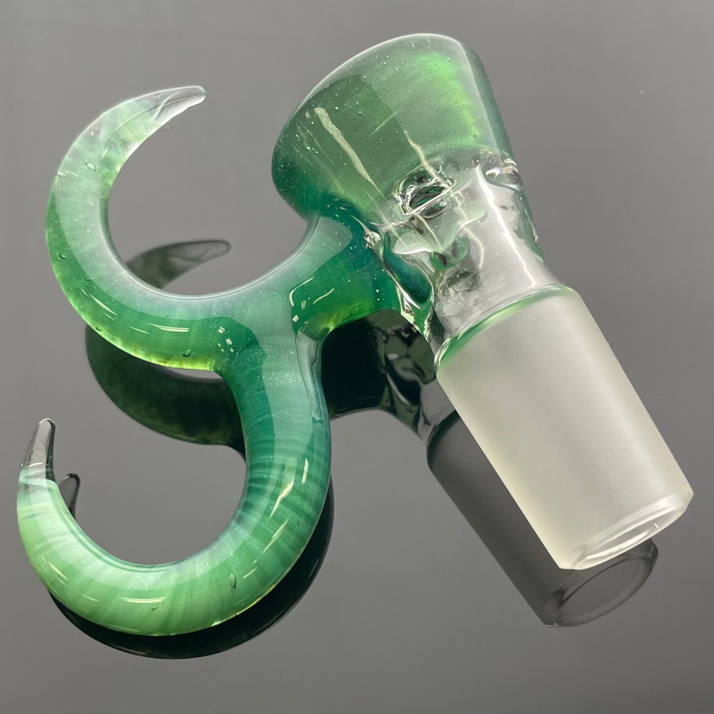 Gump Glass Bowl 2 Horn 18mm 4 Hole