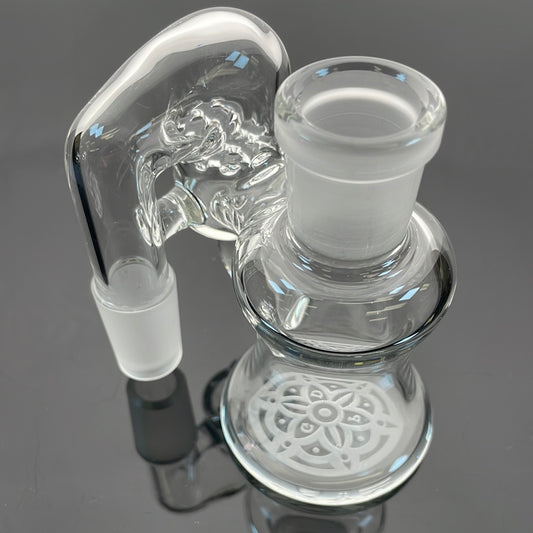 Patrick Gladin Clear Dry Ash Catcher 18mm 90