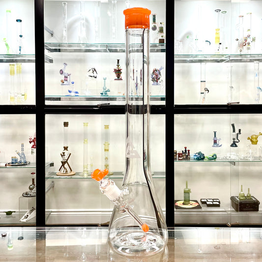 Gore Glass 17" - 19" 50mm Partially Accented Beaker