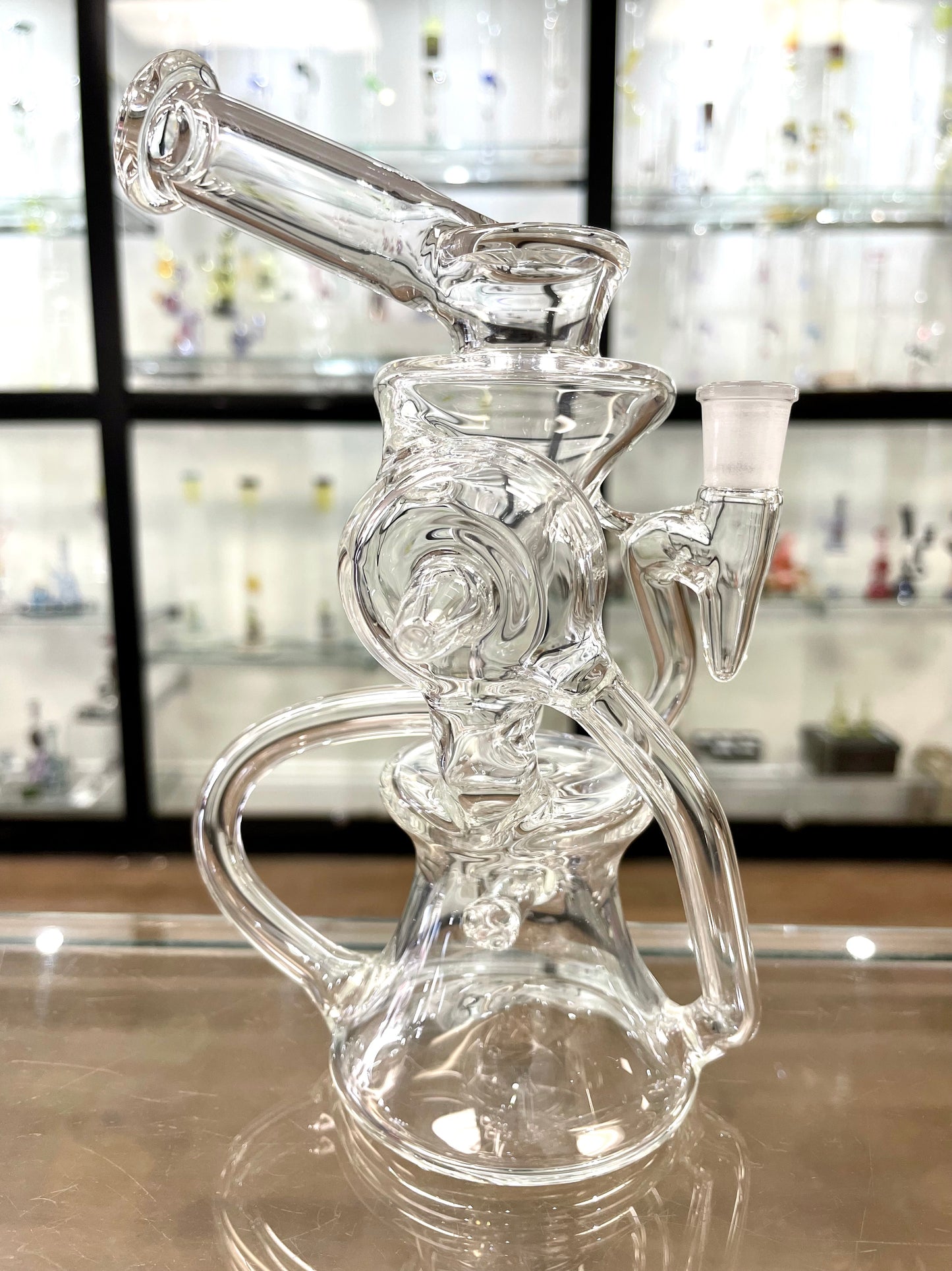 Mimzy Clear Side Scroller Recycler - 10mm