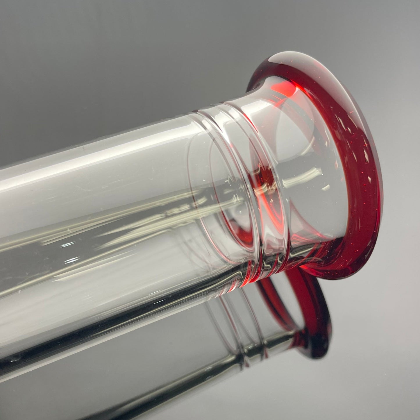 Jamms Straight Tube w/ 360° Pillar Perc - Pomegranate