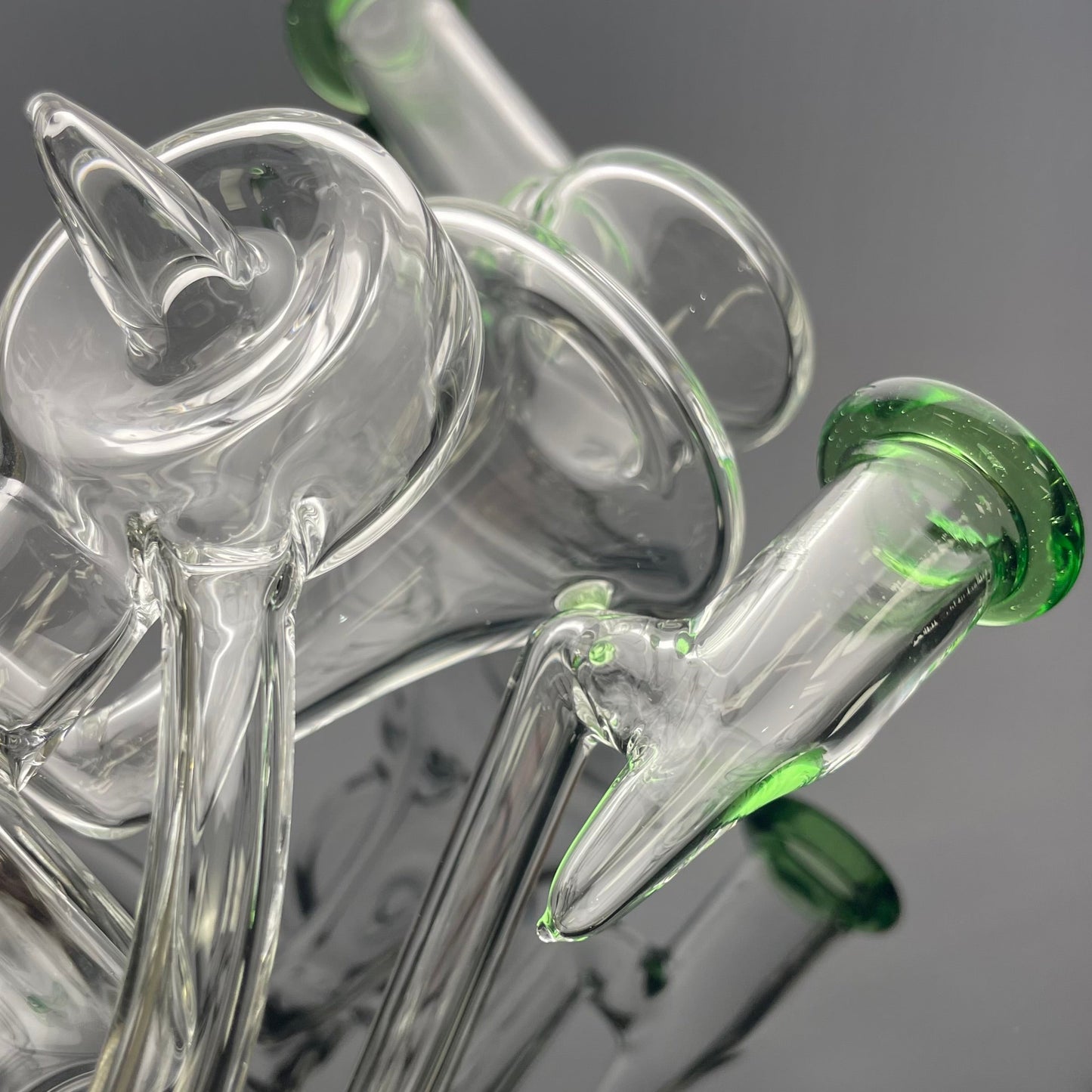 Mimzy Side Scroller Recycler w/ Colour Accents - 14mm