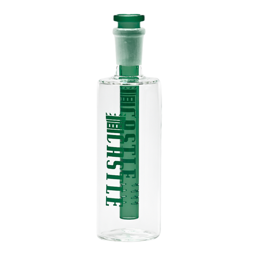 Castle Glassworks 14mm 90 Degree 4-Slit Ashcatcher w/ Removable Stem - Various Colours
