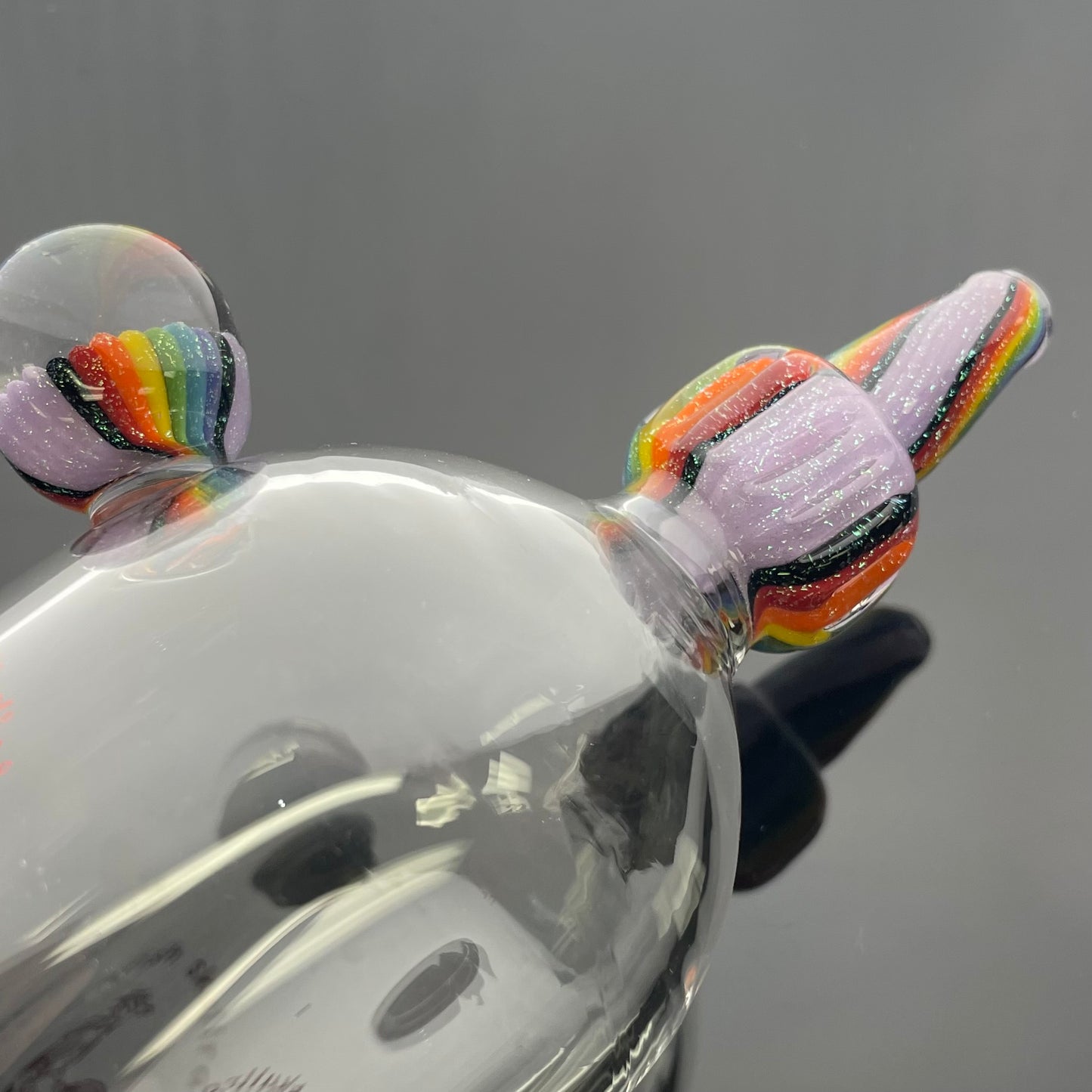 Skullfish 14mm Rainbow Dichro Skullracha Bottle