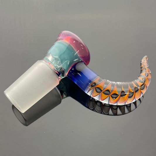 Mooks Glass 18mm 4 Hole Worked Bowl - #4