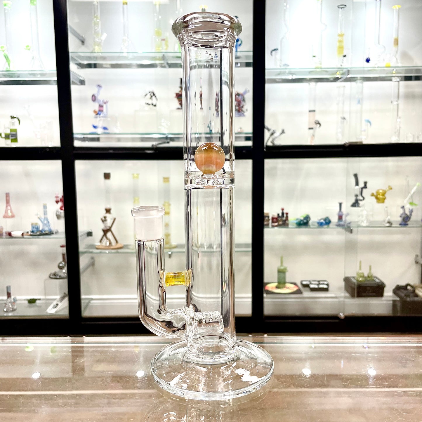 Green Belt 12"- 14” Stemline w/ Marble Splash Guard Straight Tube