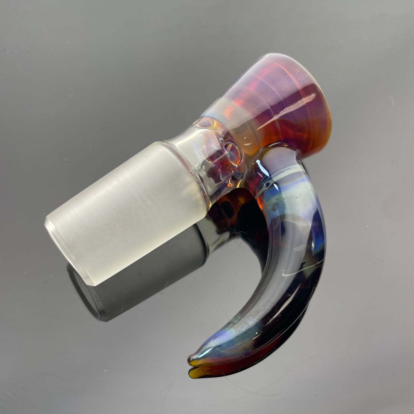 Gore Glass Colour Accented Dual Stem