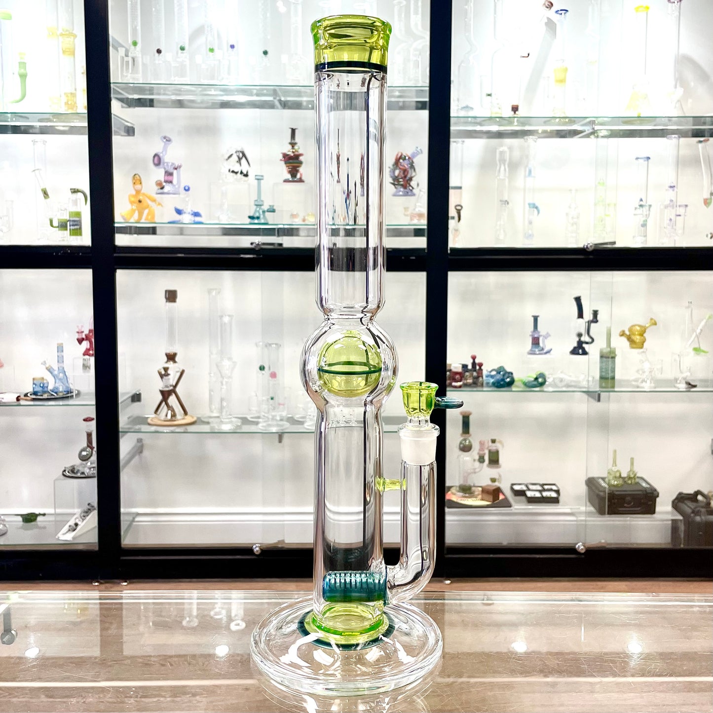 Full Zirkl Colour Accented Stemline Ball Tube - Neptunium & Ion