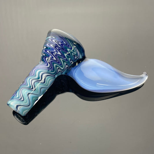 Mooks Glass 14mm 1 Hole Fully Worked Rewig Bowl - #1