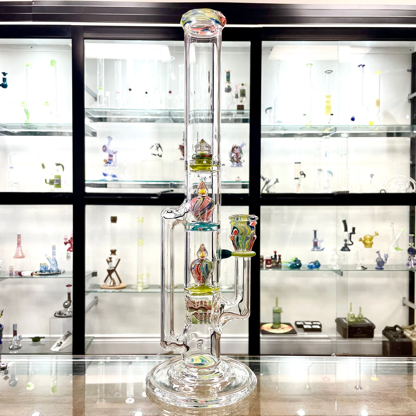 Blazed Worked 44mm 3 Line Tree Cycler Tube - Coogi