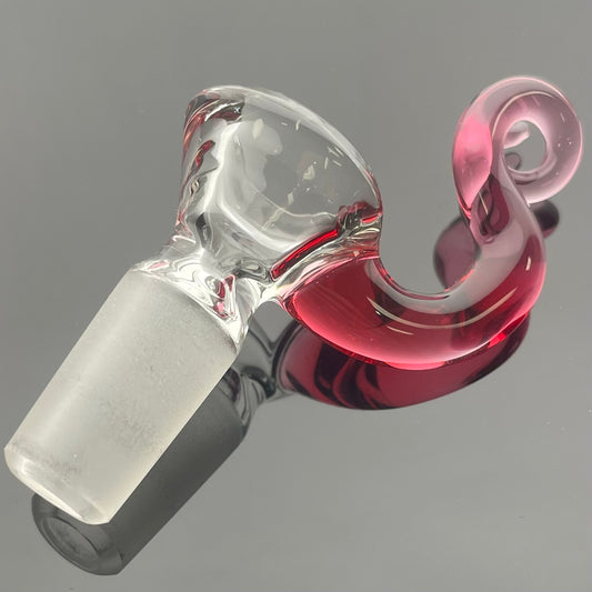 Discobox Clear Bowl w/ Horn 14mm 1 Hole