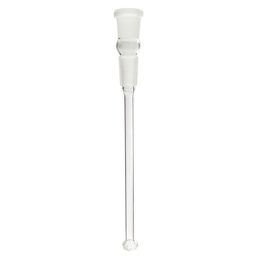 Nice Glass 18/18 7" Clear Showerhead Downstem