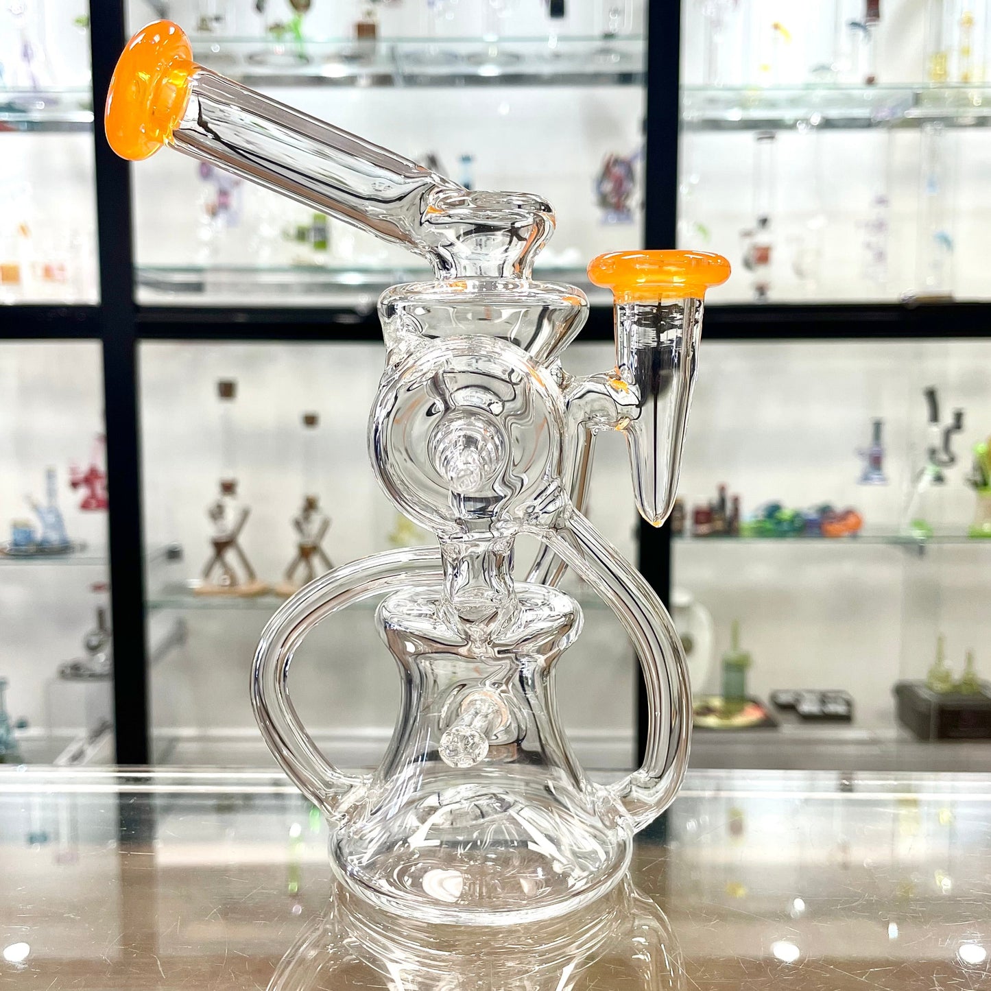 Mimzy Colour Accented Side Scroller Recycler - 14mm