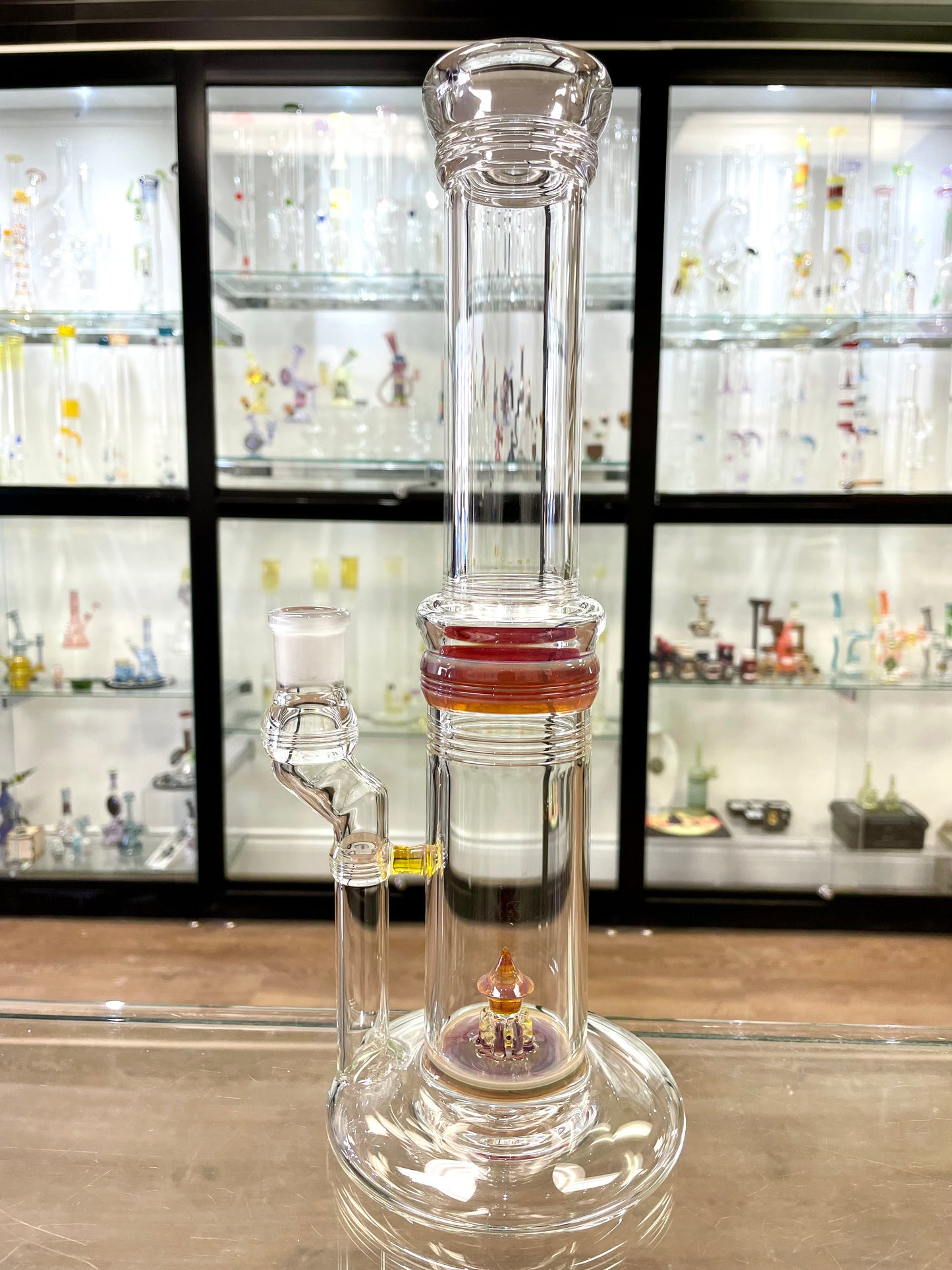 Obzrvr Mini D8 Tube w/ Guava Roots & NS Yellow Accents