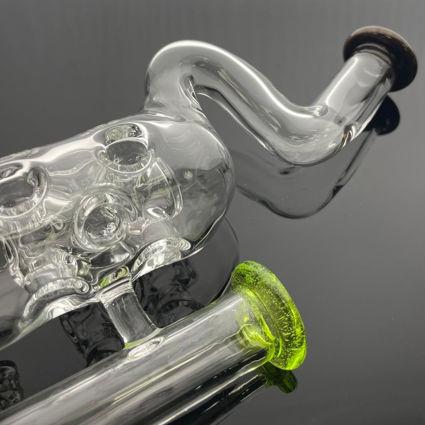 Mimzy Colour Accented Fab Rig w/ Bent Neck - 14mm