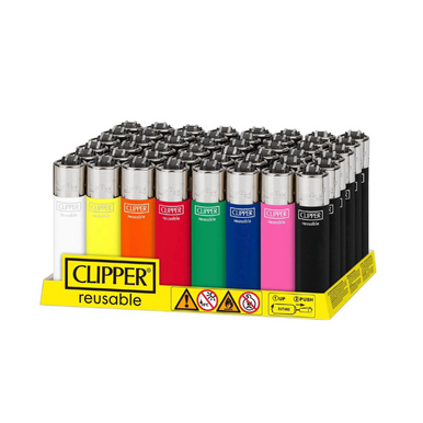 Clipper Refillable Lighter - Assorted Colours