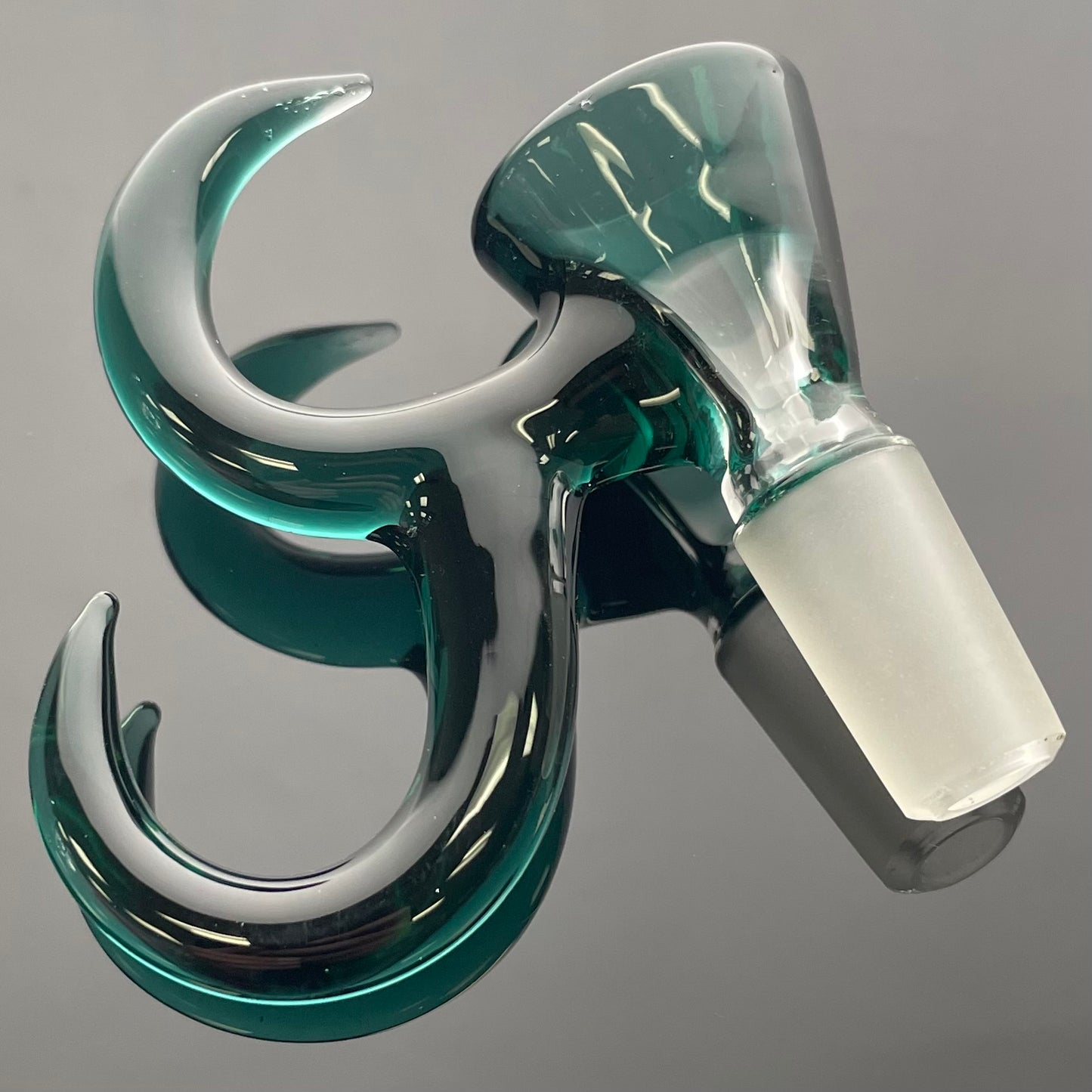 Gump Glass Bowl 2 Horn 14mm 1 Hole