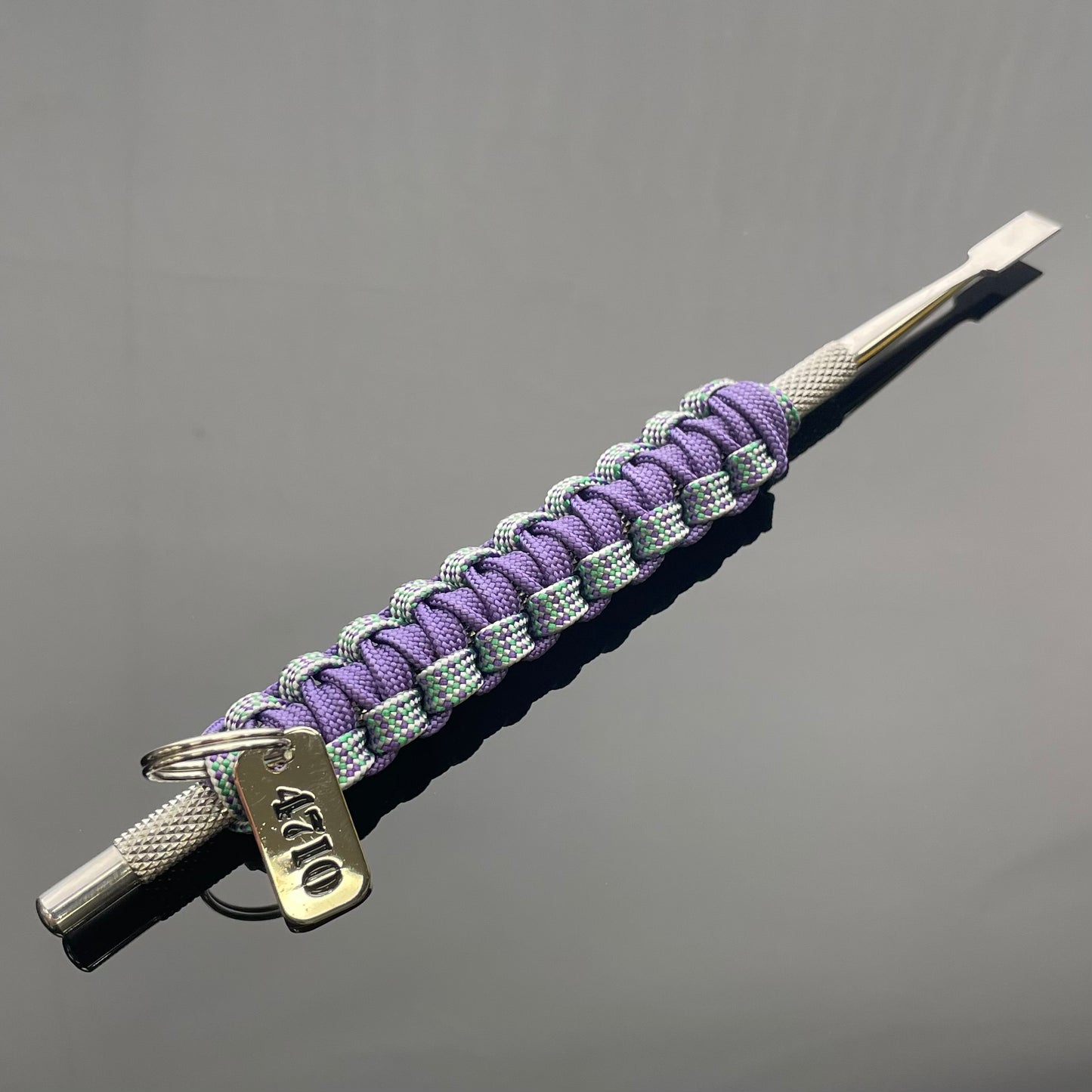 Dabbaratus Stainless Steel Wrapped Dabber w/ Chisel Tip - Various Colours