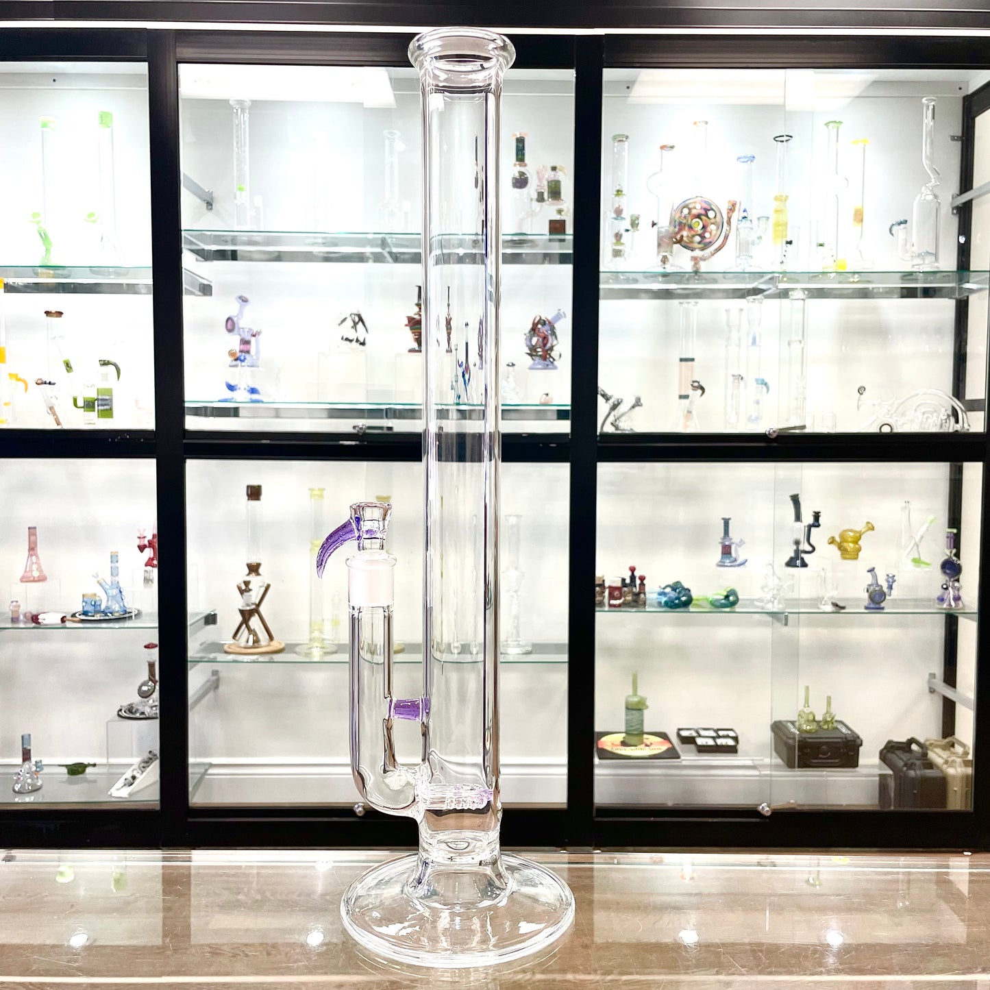 Gore Glass 44mm Partial Colour Accented Dual Stem