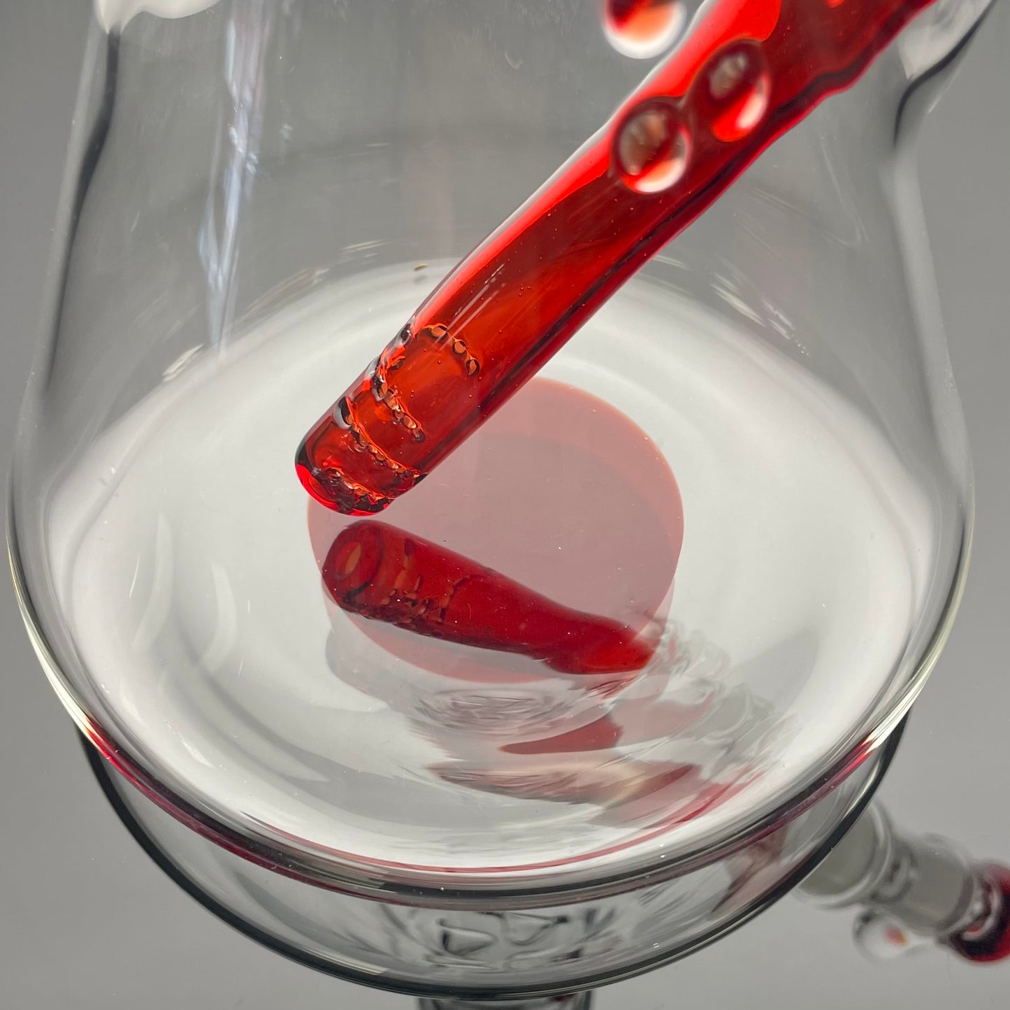 Green Belt Colour Accented Beaker - Pomegranate