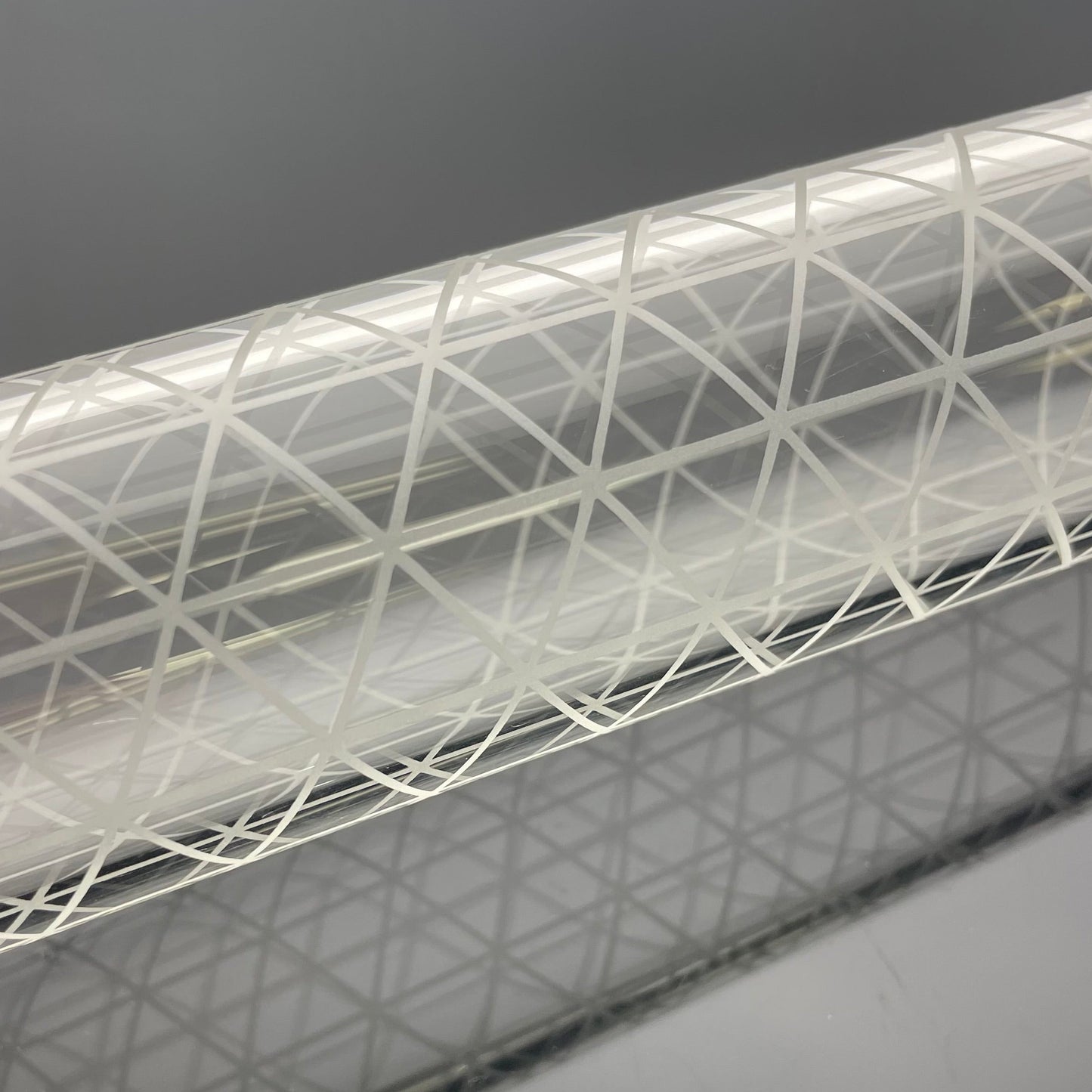 Gnob Glass 44mm 16" Reactor Stemline w/ Sandblasting - #1