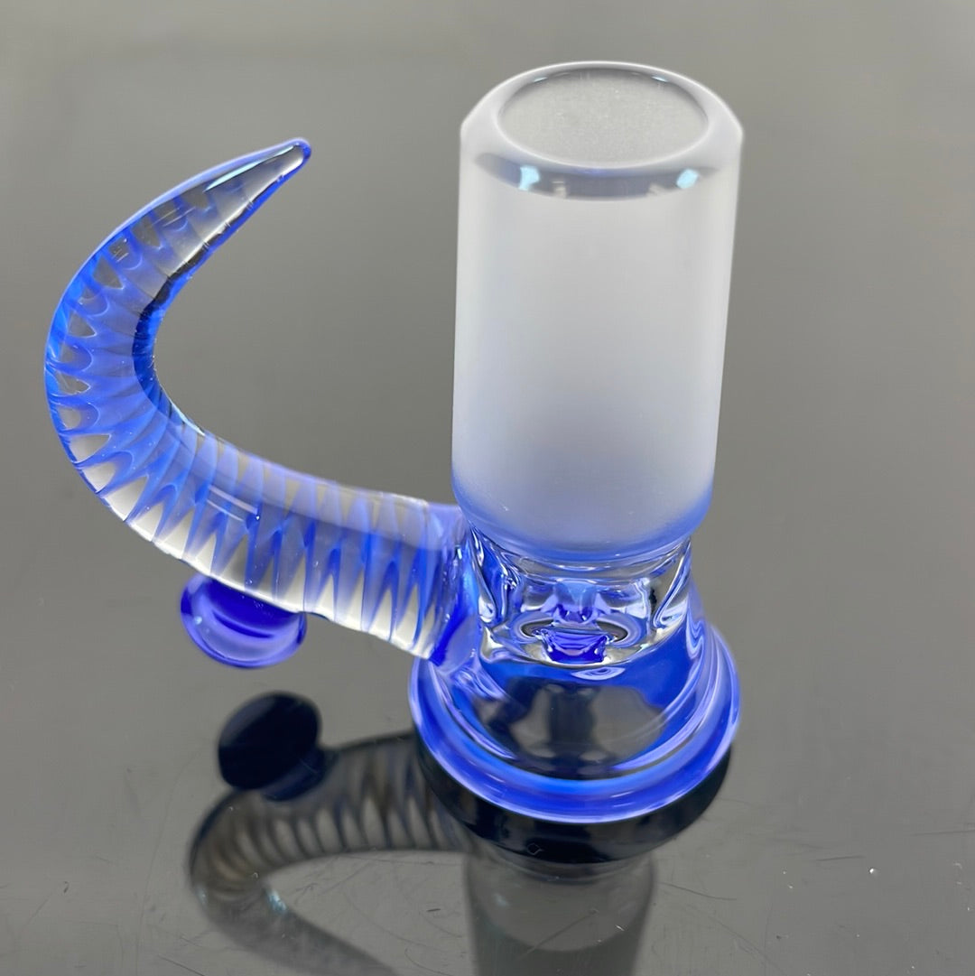 Jamms Clear Base Bowl w/ Colour Lip & Cane 18mm 4 Hole