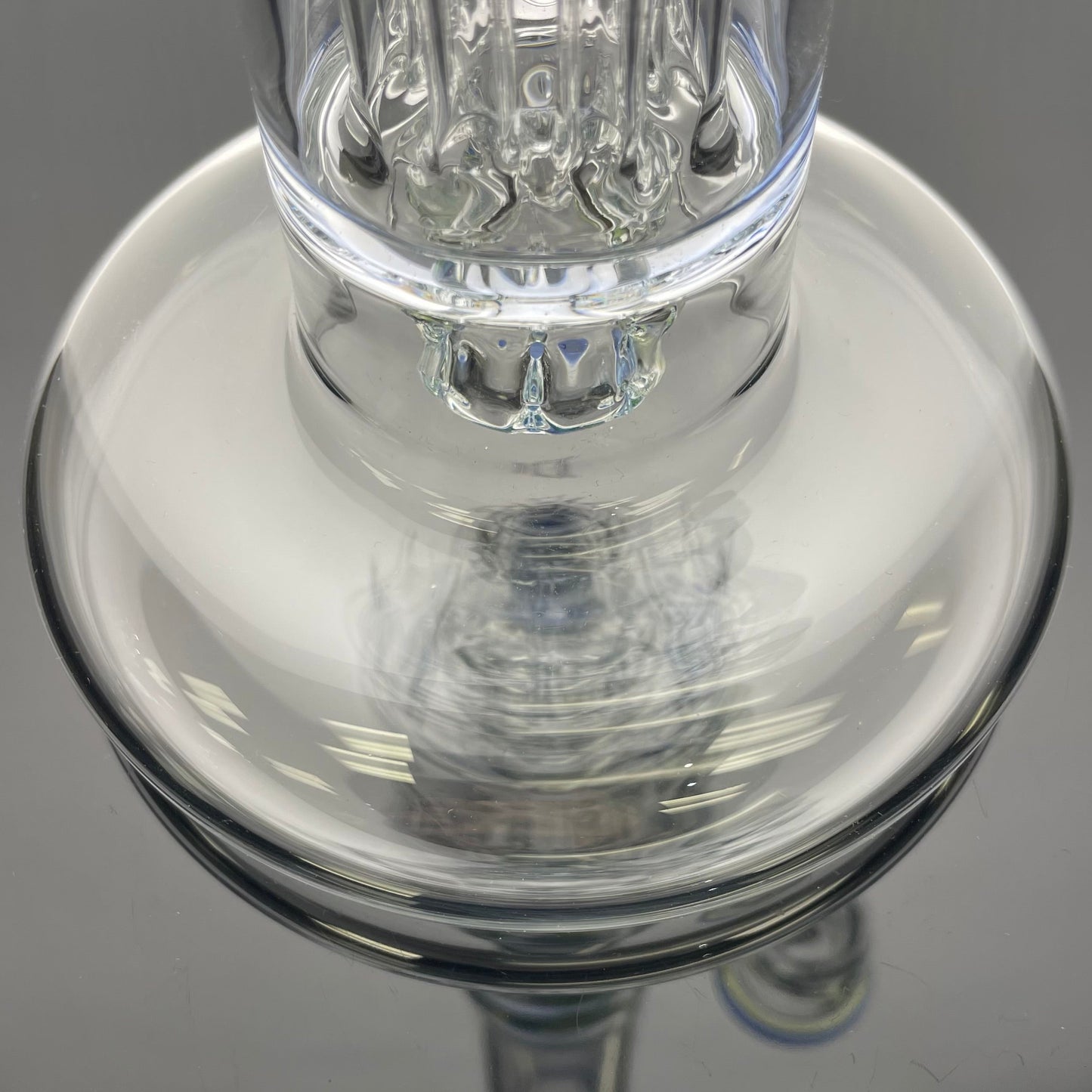 Blazed Mini Pillar Tube w/ Double Bore Straight Neck & Hollow Foot - Mystique